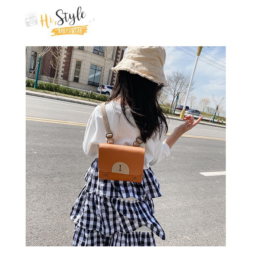 Balo hình gấu dễ thương cho mẹ và bé mã BL1