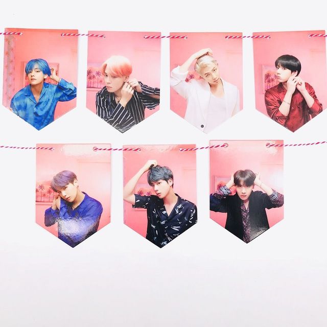 [New] Cờ treo BTS Persona