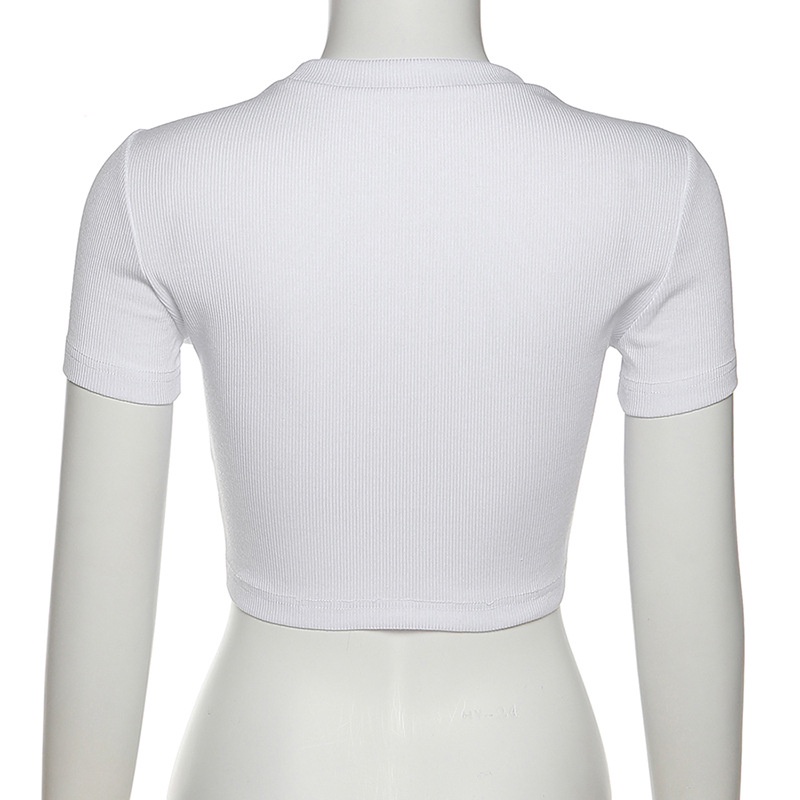 Áo Thun Tay Ngắn Cổ Tròn In Hình Rồng Thời Trang Dành Cho Nữ