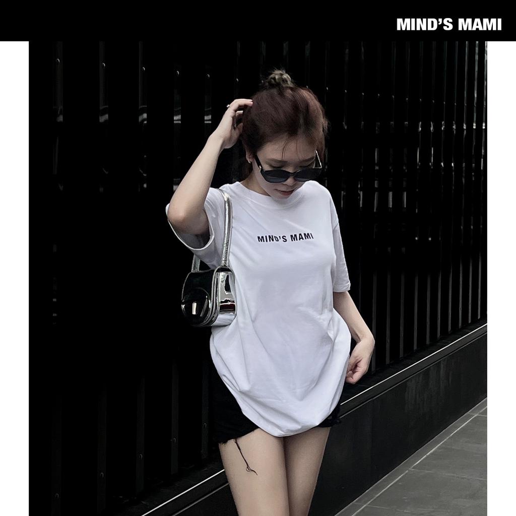 Áo Thun Art Light Vẽ Bằng Ánh Sáng Cotton 100% Trắng - MIND'S MAMI Local Brand