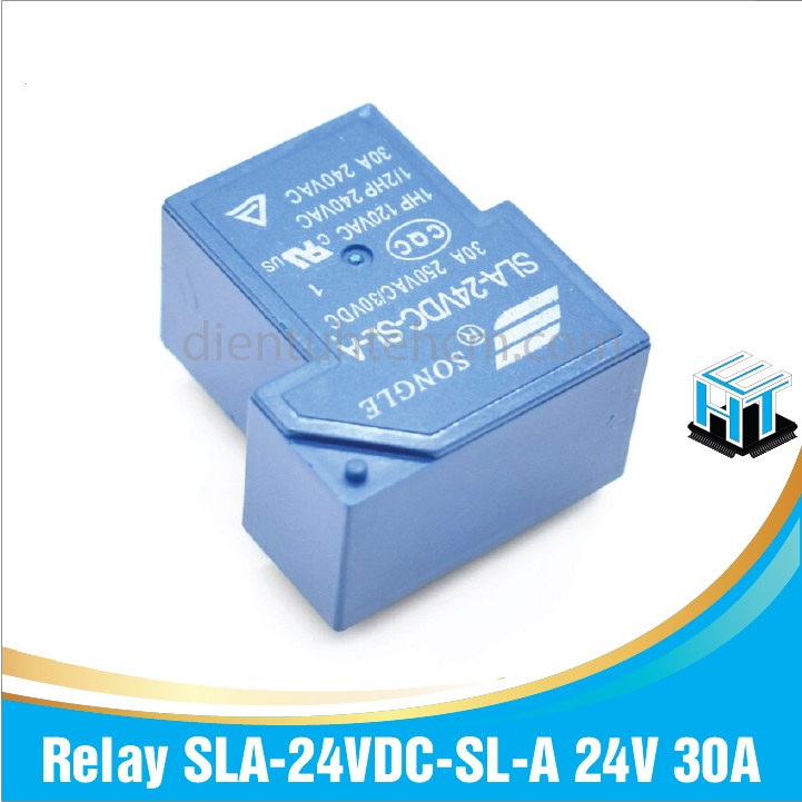Relay SLA-24VDC-SL-A 24V 30A 4 chân 5 chân 6 chân