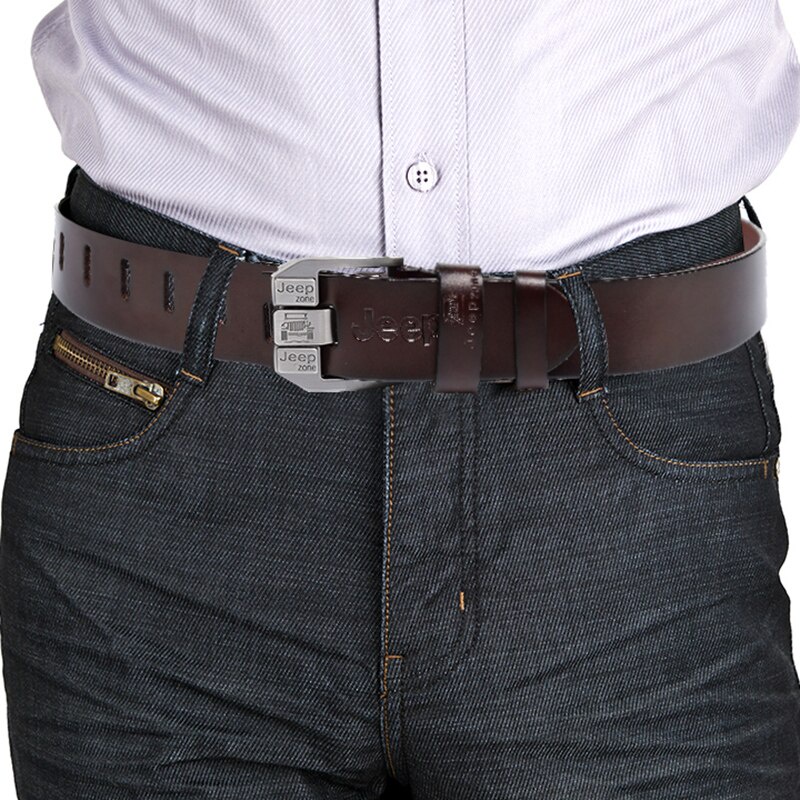 Thắt Lưng Da Thật Có Khóa Gài Thời Trang Cao Cấp Cho Nam