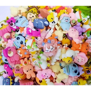 Set 10 cái cái charm slime dụng cụ charm trang trí hình động vật