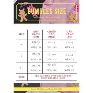 Áo Sweater form rộng CANDY đen - Gumbles Official