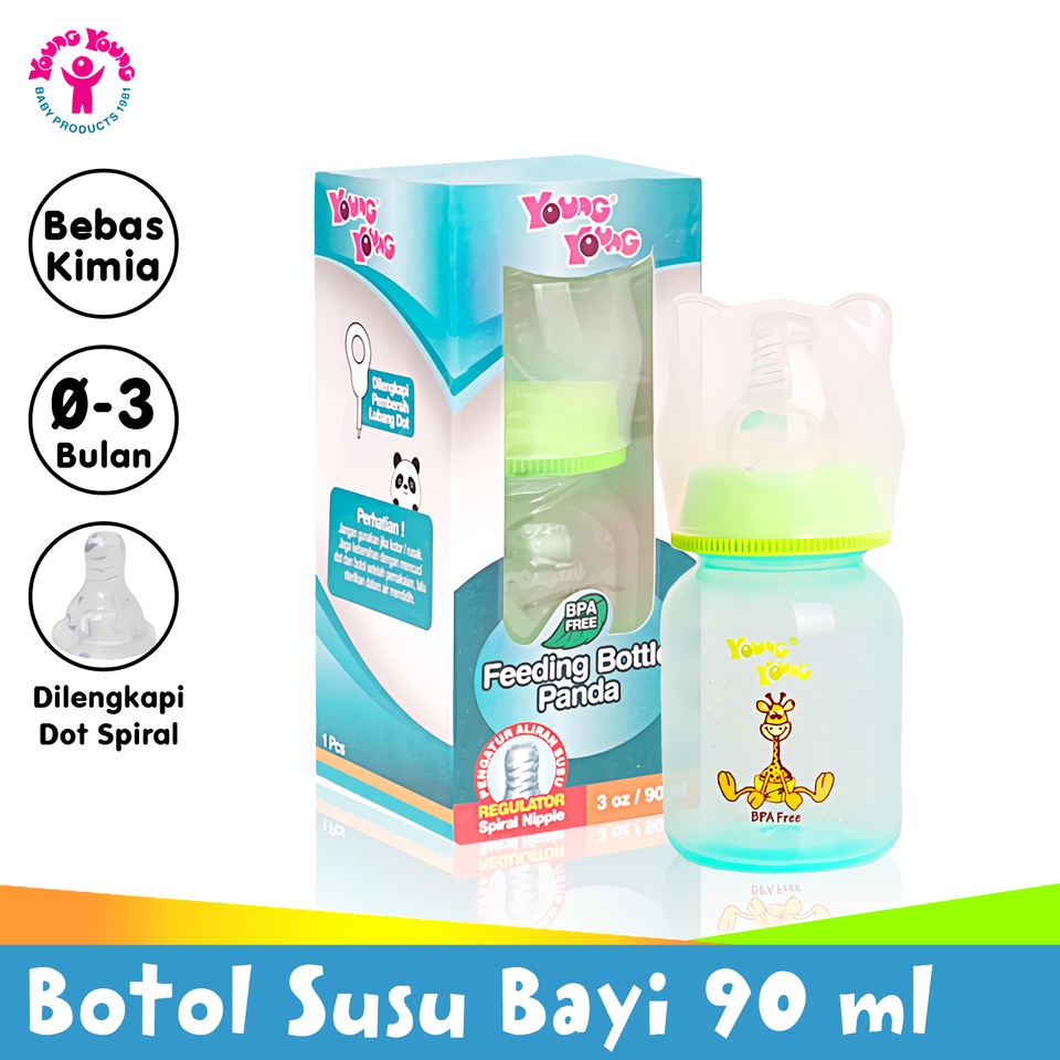 Bình Sữa Dung Tích 90ml Không Chứa Chất Hóa Học Il-818