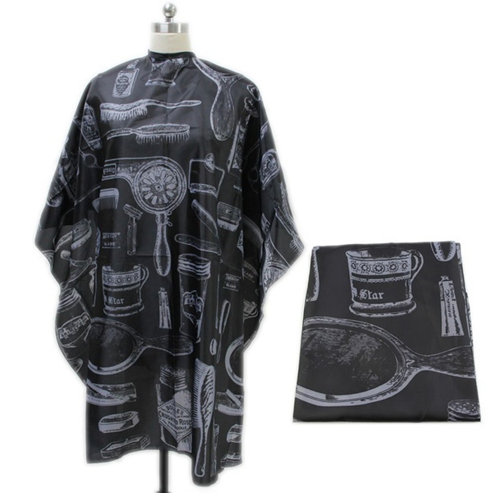 Áo choàng chất liệu satin 140*120 cm dùng cho các salon cắt tóc