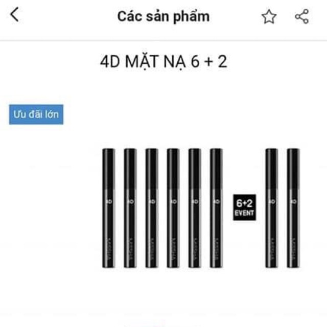 Mascara 4D Missha