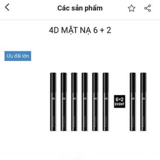 Mascara 4D Missha