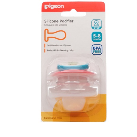 Núm ti ngậm pigeon chất liệu silicon siêu mềm cho bé