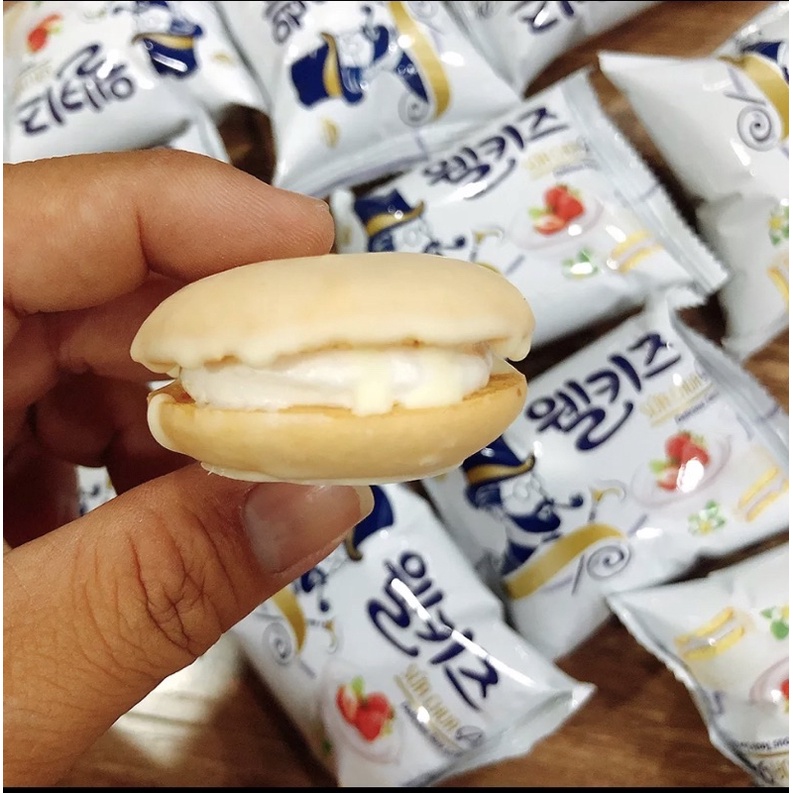 COMBO 12 CÁI BÁNH CHOCOPIE VỊ SẦU RIÊNG/KIWI/BẮP/DÂU/DỪA/TRÀ XANH