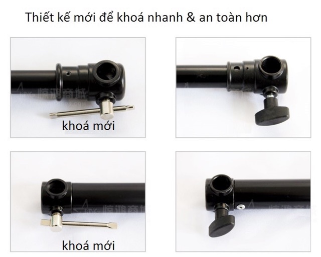 Thanh ngang treo phông loại rút