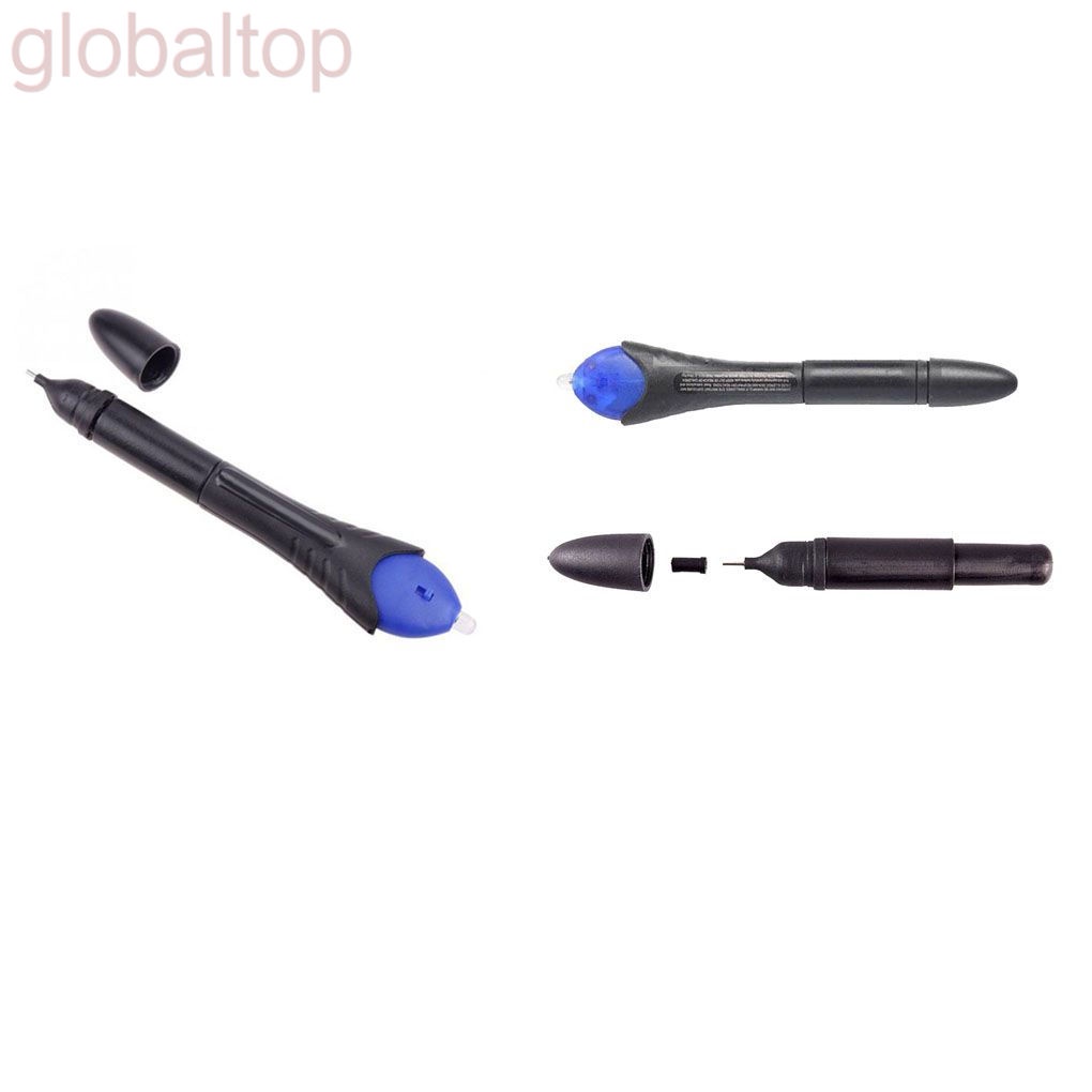 5 Second Quick Fix Liquid Glue Pen UV Light Repair Tool Super Powered Liquid Plastic Welding Compound Office Supplies