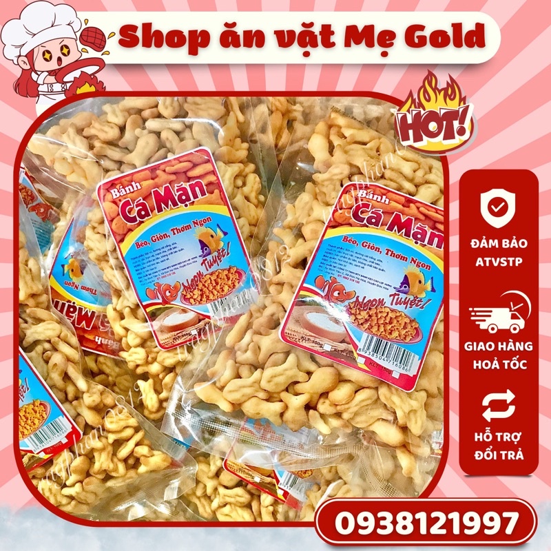 Bánh quy bơ cá mặn