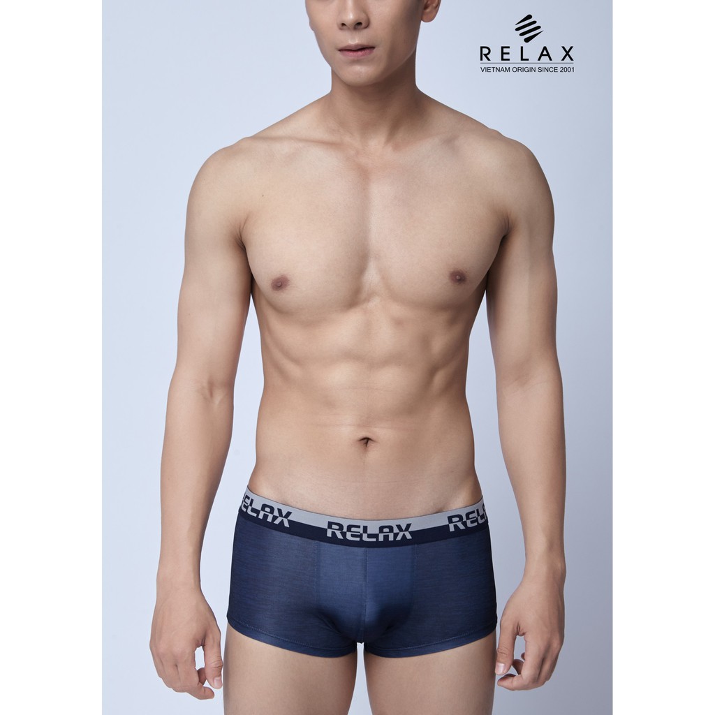 Quần lót nam Relax thun lạnh RLTK056, quần sịp đùi nam đi bơi , quần lót đùi thể thao thoáng mát co giãn 4 chiều