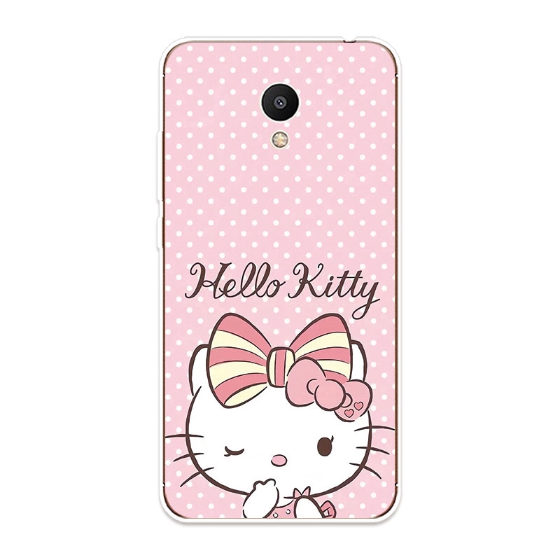 Ốp Lưng Meizu M3 M3S M5 M6 Note TPU mềm Case Hello Kitty