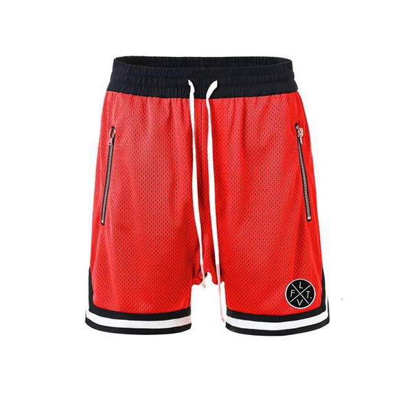 LIVE FIT Men's Fitness Breathable Shorts Summer Training Basketball Sweat Shorts