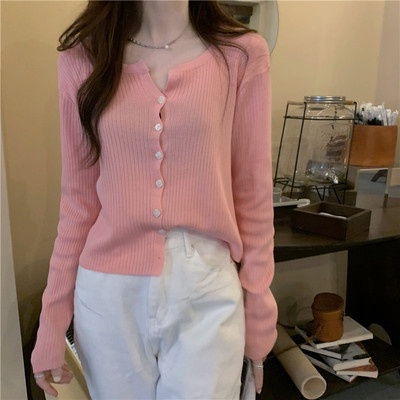 Áo Sweater Dệt Kim Thời Trang Mùa Thu Cho Nữ