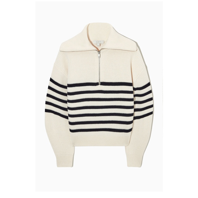 Áo Sweater zara Dệt Kim Dáng Rộng Cổ Mở 22 Kiểu retro Thời Trang Mùa Thu