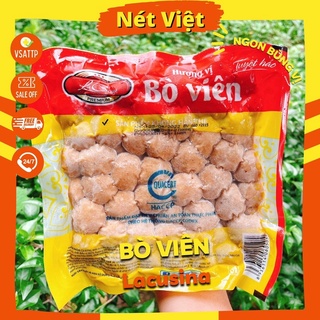 Bò viên Lacusina, ăn vặt xiên que ngon mà rẻ.