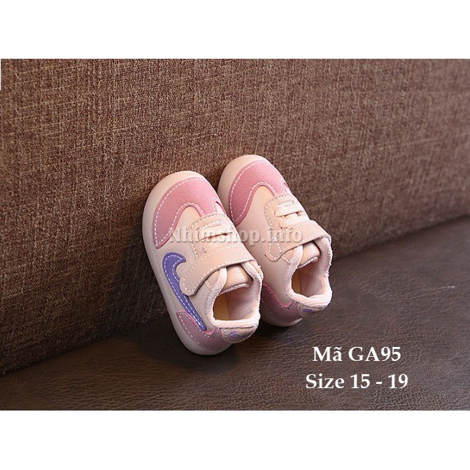 Giày Bé Gái Tập Đi Kiểu Dáng Thể Thao GA95
