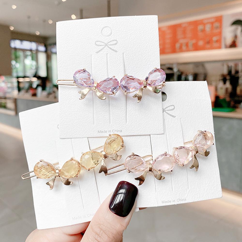 Kẹp Tóc Hợp Kim Lấp Lánh Dễ Thương Cho Nữ