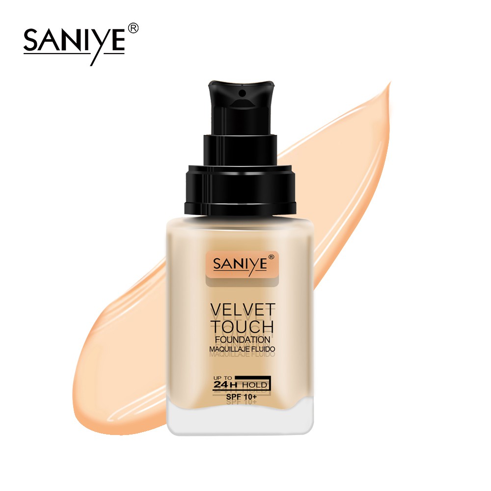 Set mỹ phẩm gồm kem nền + mascara + bút kẻ lông mày + bút kẻ mắt SANIYE ZH2 cỡ 180g trang điểm hiệu quả | BigBuy360 - bigbuy360.vn