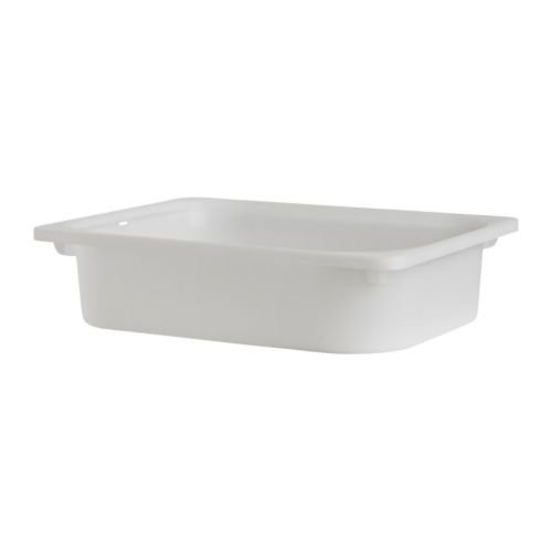 HỘP NHỰA ĐỰNG ĐỒ CHƠI TROFAST IKEA - TRẮNG NÔNG