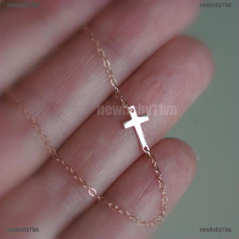 Vòng cổ HợP Kim HìNh Chữ ThậP ThờI Trang