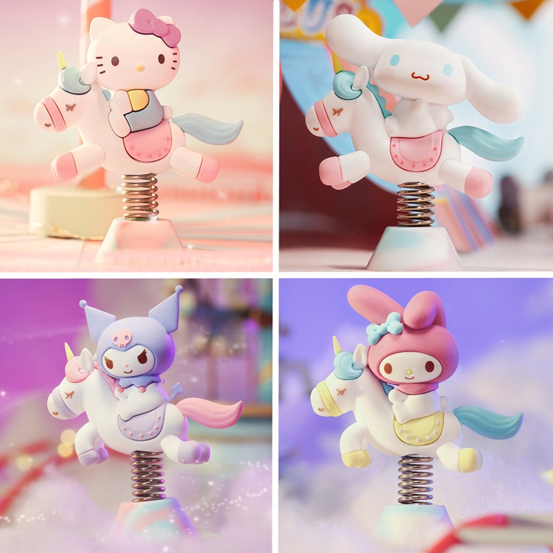 SANRIO Đồ Chơi Mô Hình Nhân Vật Cinnamoroll Melody Dễ Thương