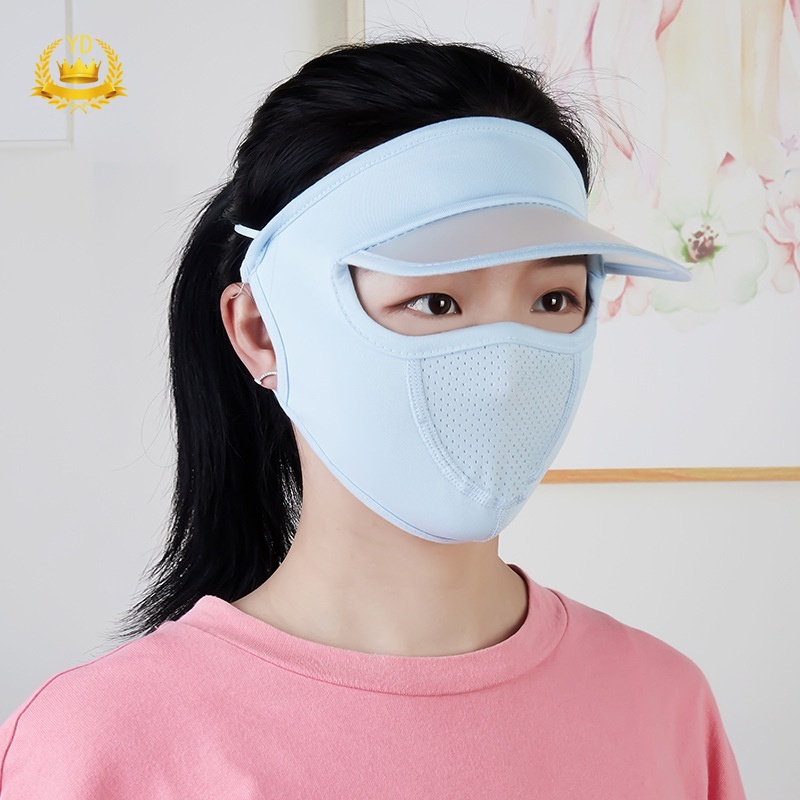 Mũ Che Nắng Chống Tia UV Bằng Lụa Mát Dành Cho Nữ