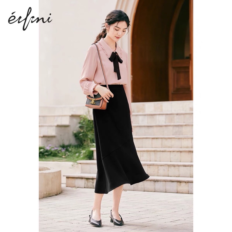Áo sơ mi buộc nơ Eifini