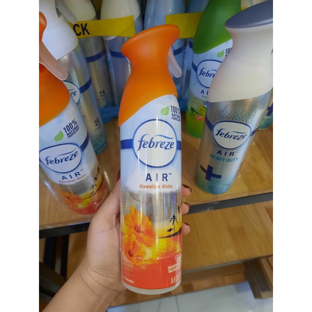 Nước hoa xịt thơm phòng vầ khử mùi hôi Febreze 4 x 250g của Mỹ