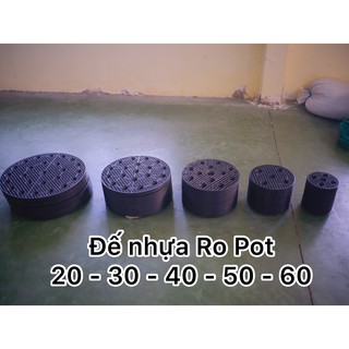 Đế Nhựa Ropot Ươm Dưỡng ĐK 20cm