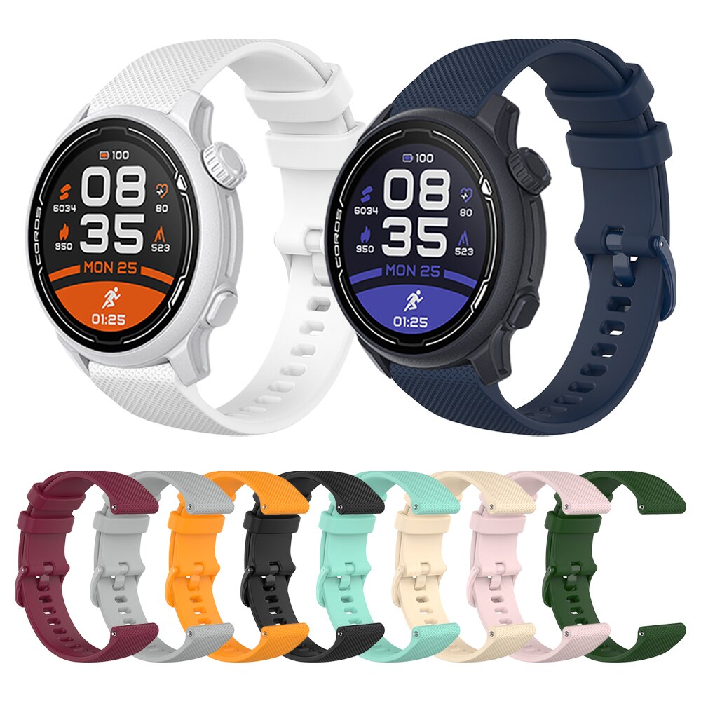 Dây Đeo Silicone Cho Đồng Hồ COROS PACE 2 COROS APEX Pro APEX 46mm 42mm