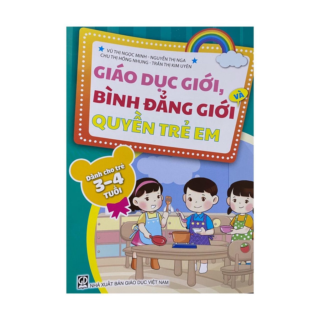 Sách - Giáo dục giới bình đẳng giới quyền trẻ em dành cho trẻ 3-4 tuổi