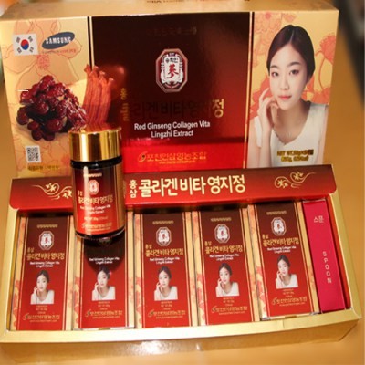 CAO HỒNG SÂM COLLAGEN LINH CHI POCHEON