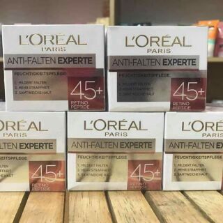 Kem dưỡng da loreal cho người trên 45 tuổi