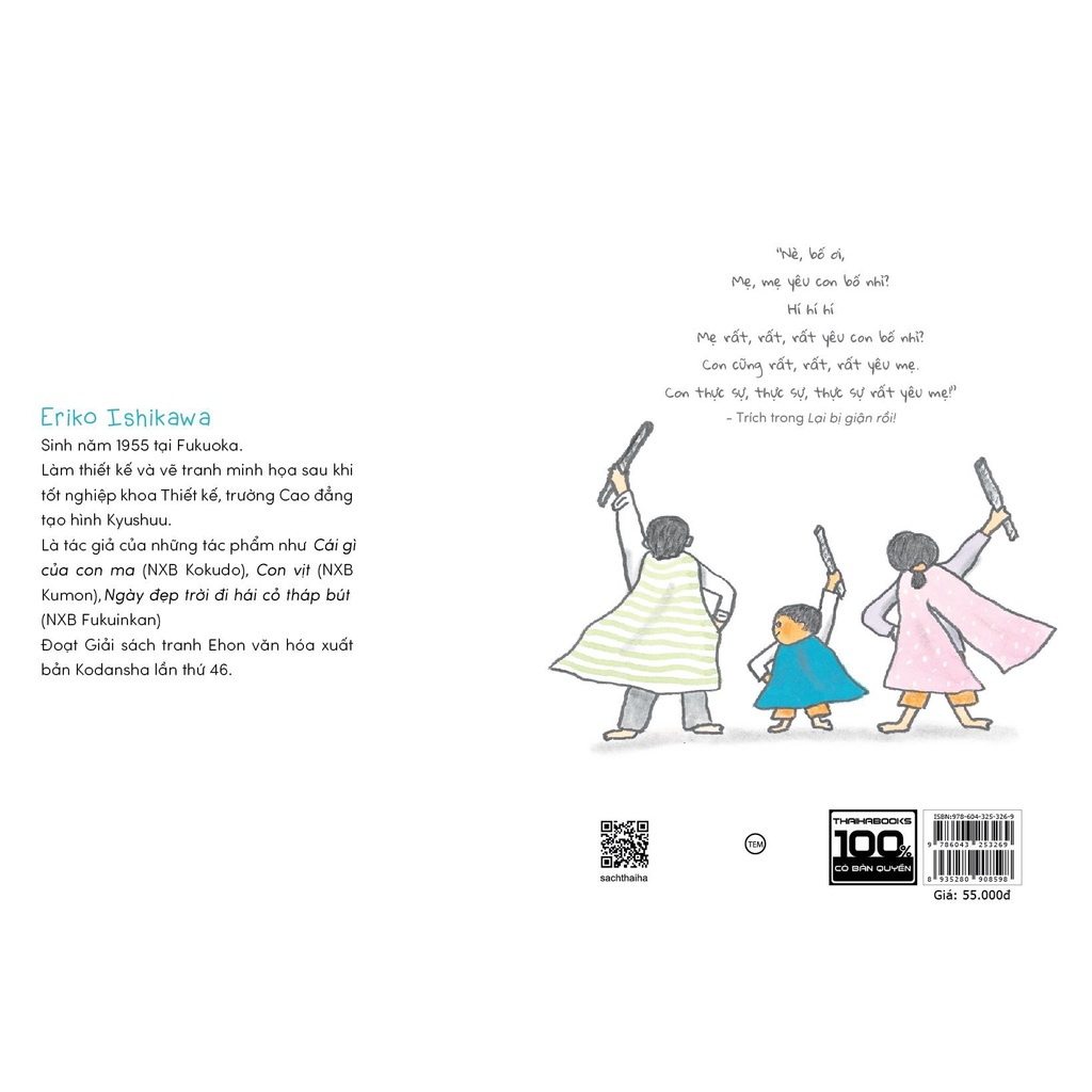 Sách Ehon - Thực Phẩm Tâm Hồn Cho Bé - Lại Bị Giận Rồi (Cho Trẻ Từ 3-10 Tuổi)