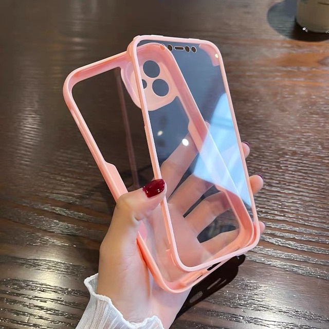 Ốp Điện Thoại Bảo Vệ Toàn Diện 360 Độ Toàn Diện Cho iPhone 14 Pro Max 13 Pro Max 14 Plus