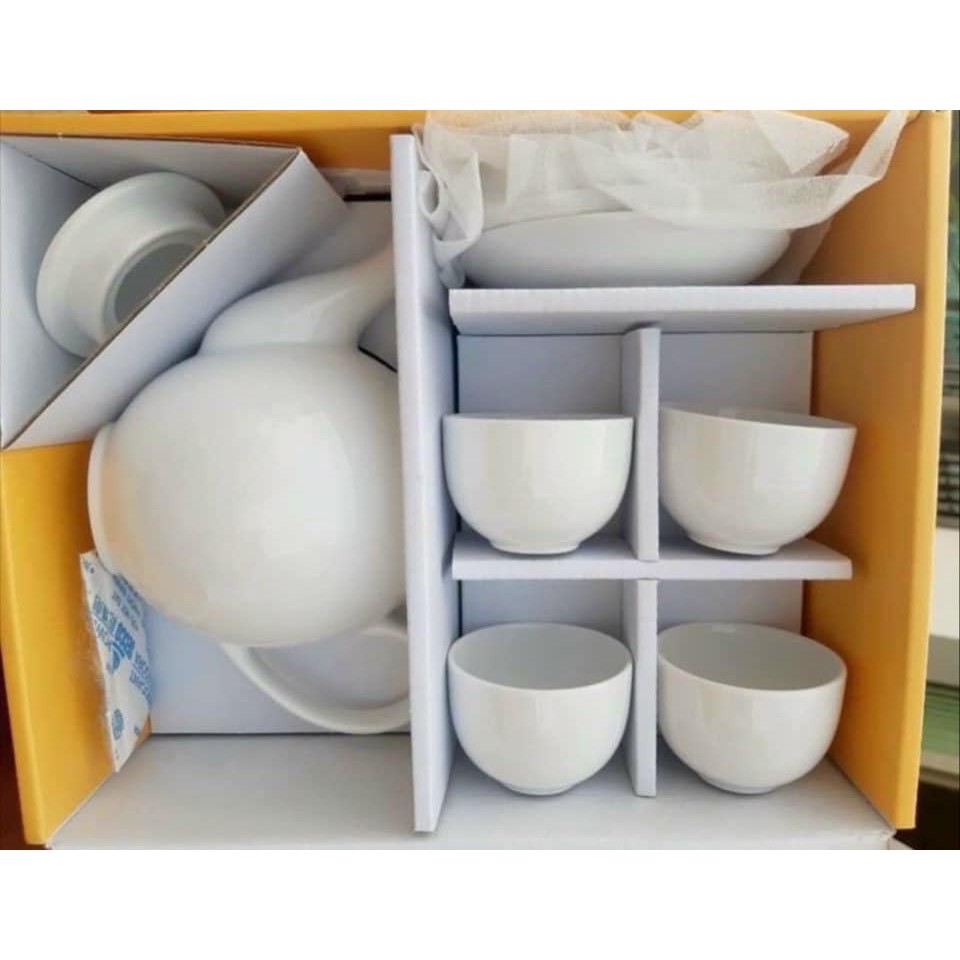 BỘ BÌNH LY SỨ MINH LONG CAO CẤP
