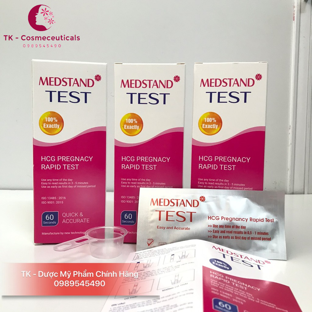 Que Thử Thai Medstand Test - Chính Xác Tuyệt Đối