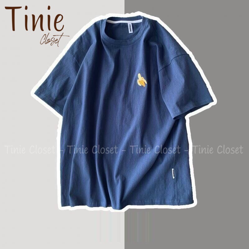 Áo thun nam nữ form rộng tay lỡ Unisex Trái Cây Tinie Closet Freesize