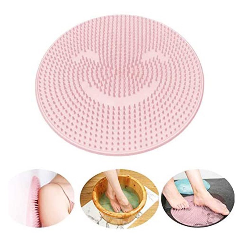 Tấm Silicon Chà Lưng Massage Lưng, Massage Chân