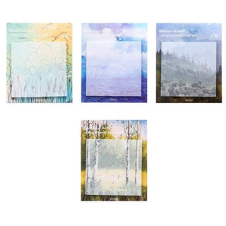 Giấy note (Sticky note) - Chủ đề Oil painting