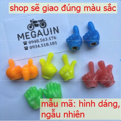 Ốc van xe hình ngón tay (giá 1 cặp)