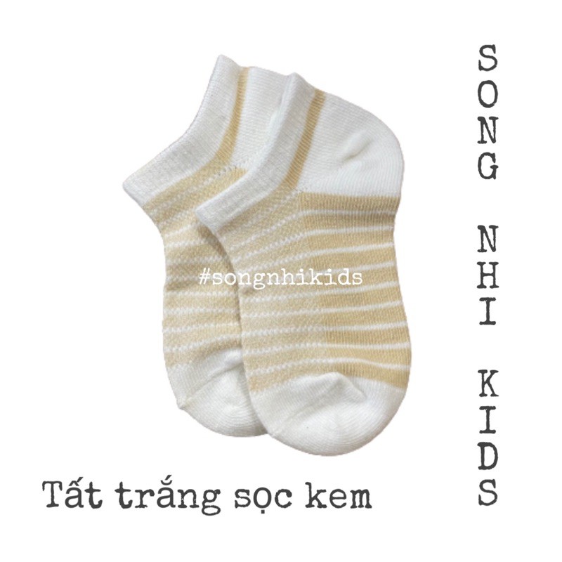 SET 5 TẤT COTTON CO GIÃN CHO BÉ 10 - 22 THÁNG (5 MÀU SIÊU CUTE)