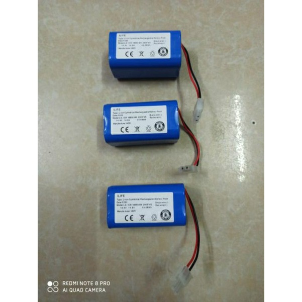 Pin robot ILIFE X800 nhập khẩu mới 100%