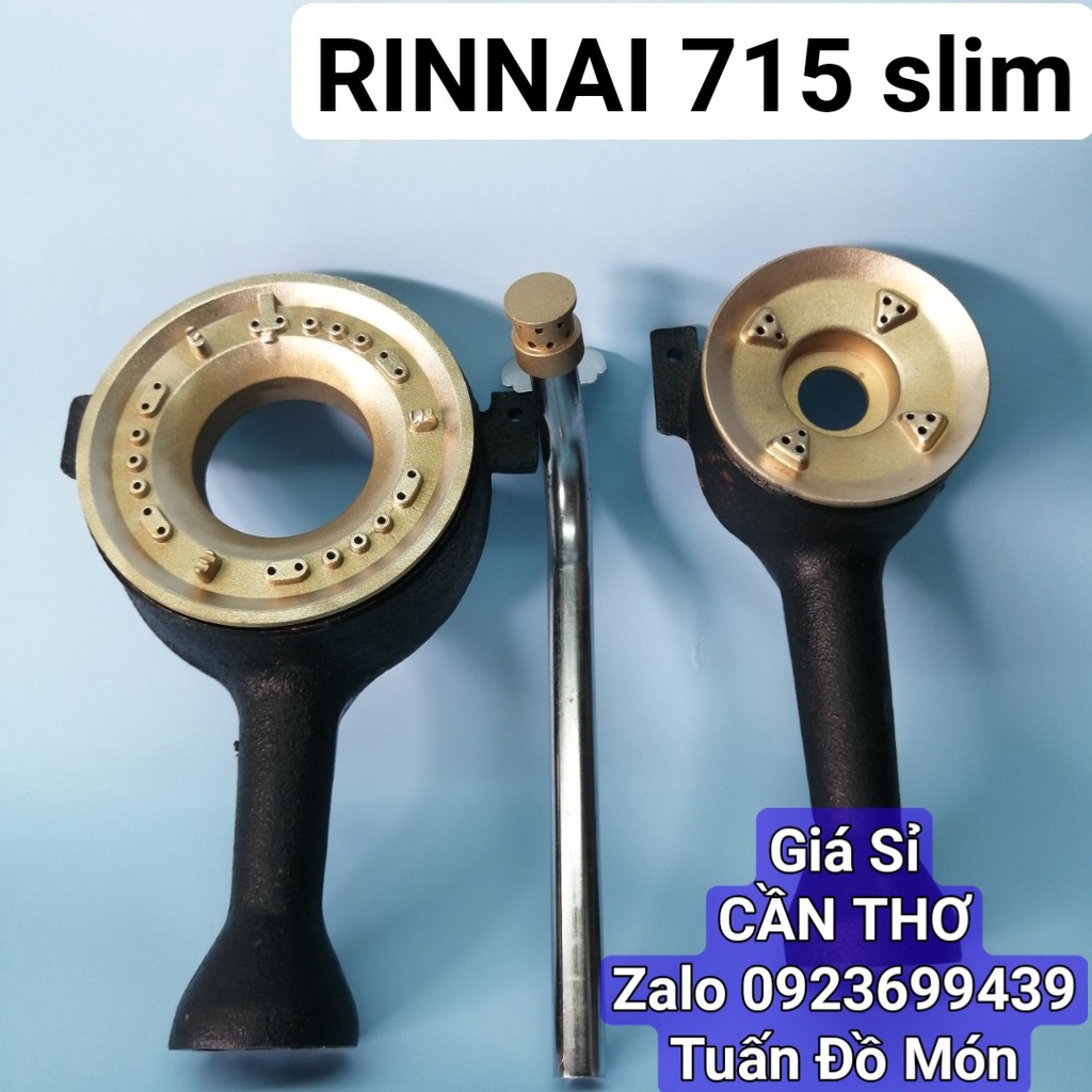 linh kiện Bếp gas đôi Rinnai RV-715SLIM (GL-Bubble) phụ tùng chính hãng