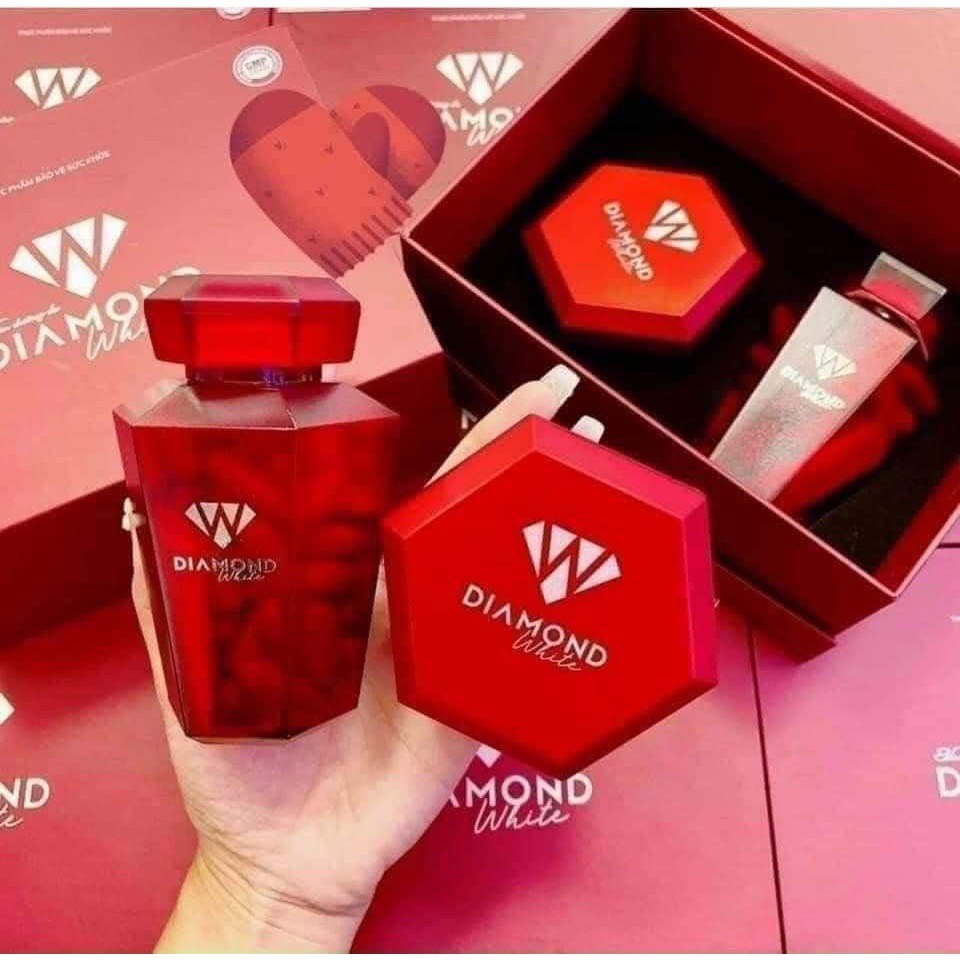 Viên uống dưỡng trắng da Beauty Diamond White (hộp 60 viên). Chính hãng cao cấp hiệu quả nhanh chóng chỉ sau 1 hộp.