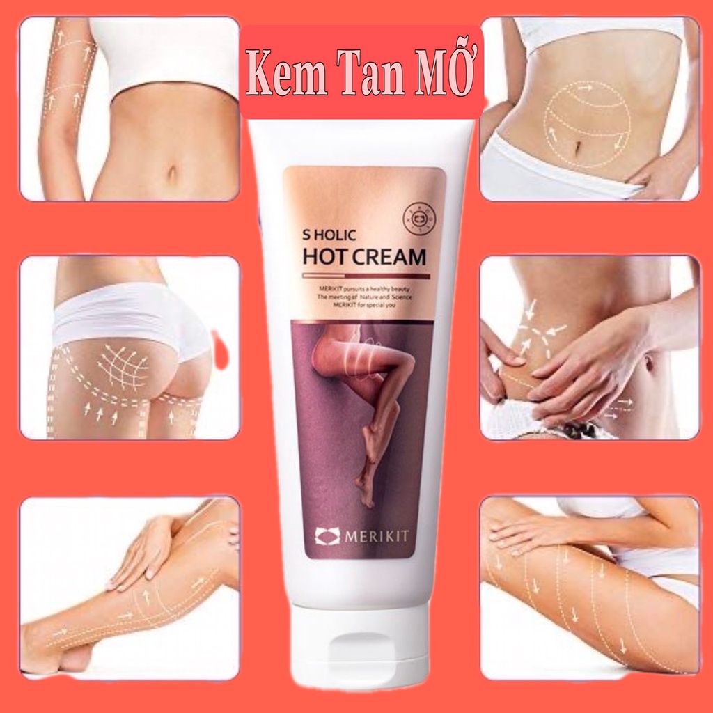 Kem Tan Mỡ Hàn Quốc S Holic Hot Cream 240ml